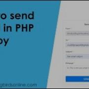 How To Send Email Using PHP A Step By Step Guide