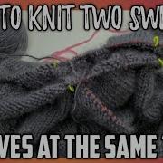 Knit 2 At A Time Sleeves On Top Down Sweater