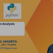 34 Regression Analysis In Python Dr Dhaval Maheta