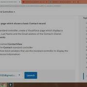 Create A Visualforce Page Which Shows A Basic Contact Record