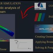 Elasto Plastic Analysis Using Code Aster Salome Meca Tutorial Paraview Tut 54