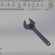 SolidWorks Tutorial I Adjustable Spanner