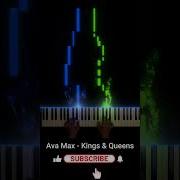 Ava Max Kings Queens Piano Tutorial