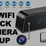 REVIEW HD WiFi Spy Camera Alarm Clock 1080p Unboxing Setup With HDMiniCam Android Application