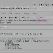 Python Machine Learning In 7 Days Review Of Building A Sentiment Analyser ANN Packtpub Com