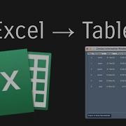 PySimpleGUI Excel To Table