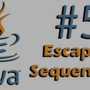 Java 5 Escape Sequences