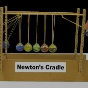 How To Make Amazing Newton S Cradle From Cardboard