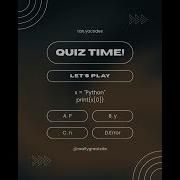 Python Quiz Challenge Python Pythonquiz Coding Programming