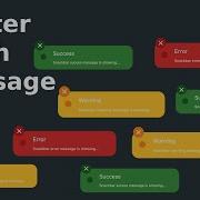 Flutter Custom Message Snackbar Flash Message Devhubspot