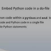New In Stata 16 Python Integration