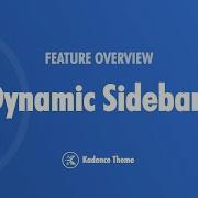 How To Add Dynamic Sidebars To Your WordPress Website Using Kadence Theme