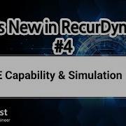 What S New In RecurDyn V9R5 4 New Python ProcessNet