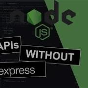 NodeJS APIs Without Express