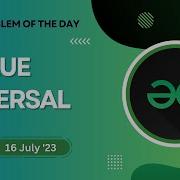 POTD Queue Reversal Python GeeksforGeeks Problem Of The Day Code Vinu 16 July 2023