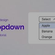 Dropdown Menu In Figma