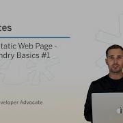 Deploy A Static Web Page Cloud Foundry Basics 1