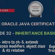 Java Certification OCA Inheritance Basics All Concepts Questions Java Javatutorial