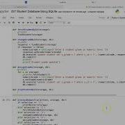 027 Student Database Using SQLite Part 2