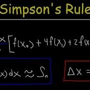 Simpson S Rule Numerical Integration