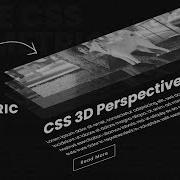 CSS 3D Perspective Post With Layered Image Hover Effects