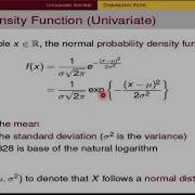 STAT 5401 SP 2026 Normal Density In Multivariate Analysis