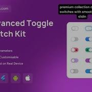 Advanced Toggle Switch Kit For FlutterFlow Flutterflow Switch Toggleswitch