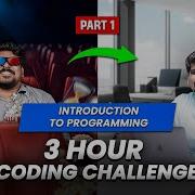 Part 1 Introduction To Programming 3 Hour Coding Challenge