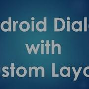 Android Tutorial For Beginners 122 Alert Dialog With Custom Layout