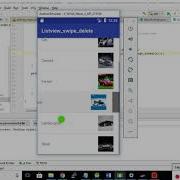 Android Listview Swipe To Delete Animation Example Tutorial Step By Step
