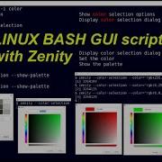 LINUX BASH GUI Scripting With Zenity