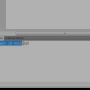 Flash CS3 CS4 Actionscript 3 0 Basics Tutorial Comments And Trace Statements 01