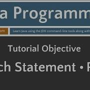 Learn Java Programming Switch Statement Tutorial Part 1