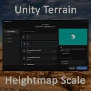 Unity Terrain Heightmap Scale