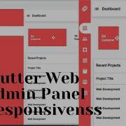 Flutter Web Admin Panel Responsive