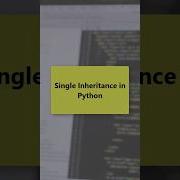 How To Implement Single Inheritance In Python