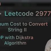 Leetcode 2977 Minimum Cost To Convert String II