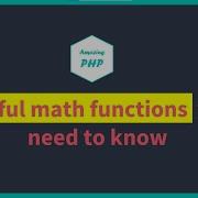 PHP Bits Useful PHP Math Functions You Need To Know