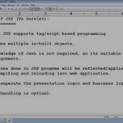 3 Features Of JSP Adv Java Java JSP Programming Tutorial Advance Java JSP Tutorial