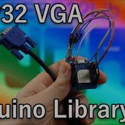 ESP32 VGA Beginner Tutorial Arduino Library ESP32Lib