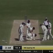 Sean Abbott Bouncer Strucks Will Pucovski In Sheffield Shield