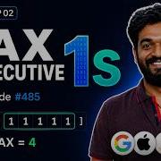 485 2 Max Consecutive Ones Code 1 Arrays Playlist Leetcode Array Dsa Interview