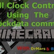 Minecraft Dynamic Fill Clock Control Using Blockdata Command