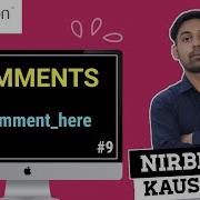Comments In Python Comments Wthout Using Symbol Explain In Hindi By Nirbhay Kaushik