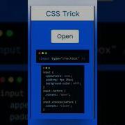 Checkbox Button Trick Using Pure CSS No JS Needed