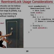 Java ReentrantLock Usage Considerations