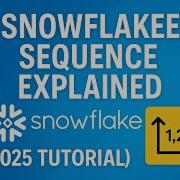 Snowflake Sequence Explained Create Auto Increment IDs In Snowflake 2025 Tutorial