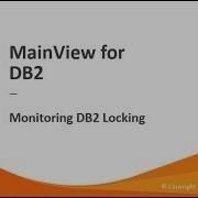 MainView For DB2 Monitoring Locking