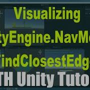 Visualizing UnityEngine NavMesh FindClosestEdge