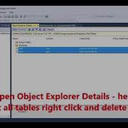 Sql Server How To Delete All Tables At Once In Seconds